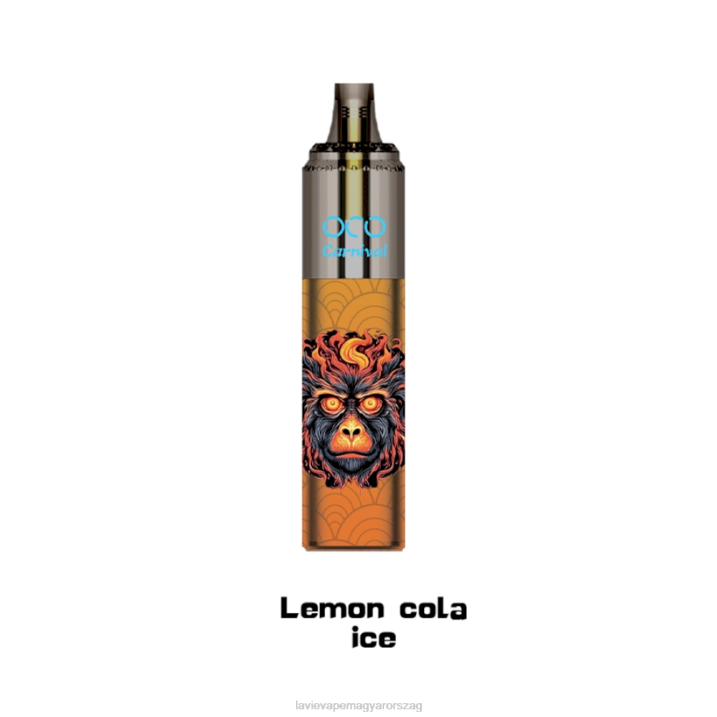 BJV0351 Lavie Vape Budapest | citromos kóla jég LAVIE OCO karnevál 10000 fújás